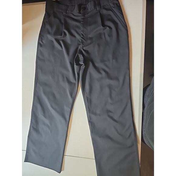 Under Armour Women's Links Golf Black Pants Stretch Size 32R Casual - Picture 1 of 10